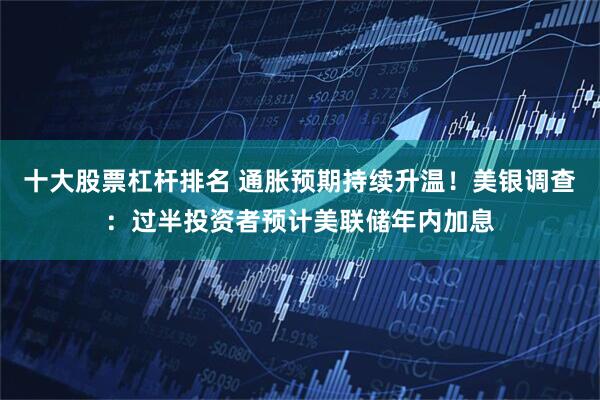 十大股票杠杆排名 通胀预期持续升温！美银调查：过半投资者预计美联储年内加息